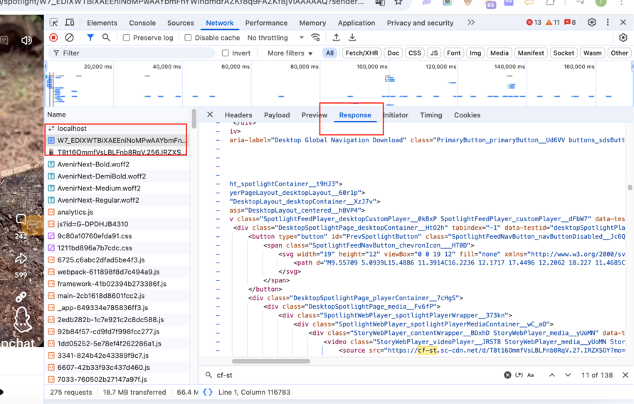 Step 5 - Response Tab